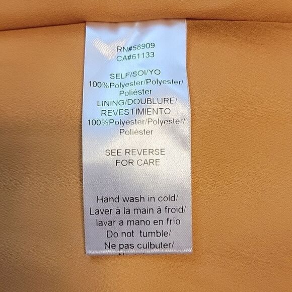 NWOT Gianni Bini Asymmetrical Maxi in mustard yellow 💛 - Picture 8 of 10